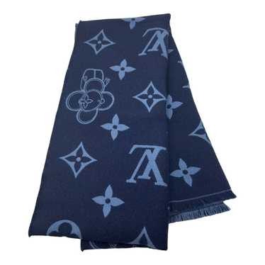 Louis Vuitton Monogram Vivienne Scarf Navy - image 1