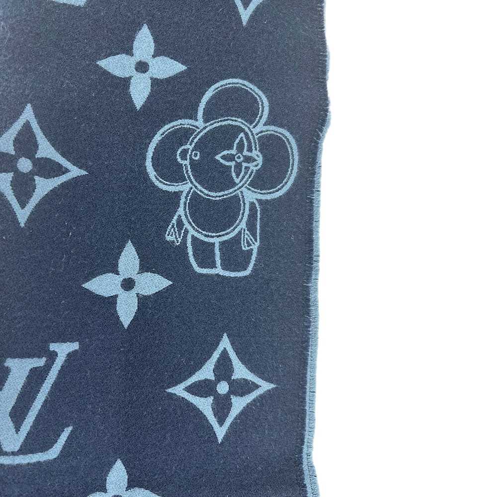 Louis Vuitton Monogram Vivienne Scarf Navy - image 2