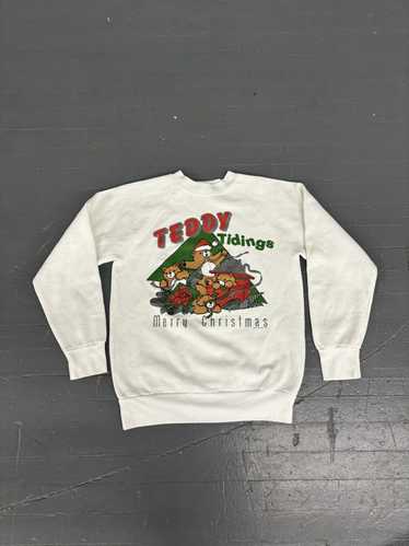 Made In Usa × Vintage Vintage 80s Teddy Tidings me