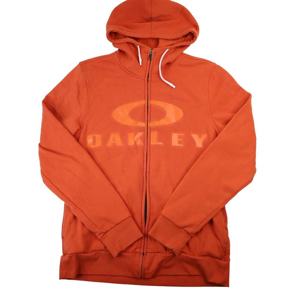 Oakley Oakley Full Zip Graphic Spellout Hoodie - image 1