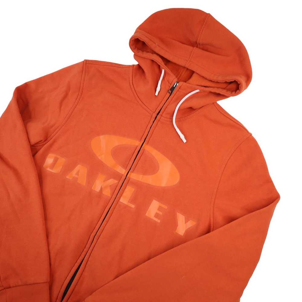 Oakley Oakley Full Zip Graphic Spellout Hoodie - image 2