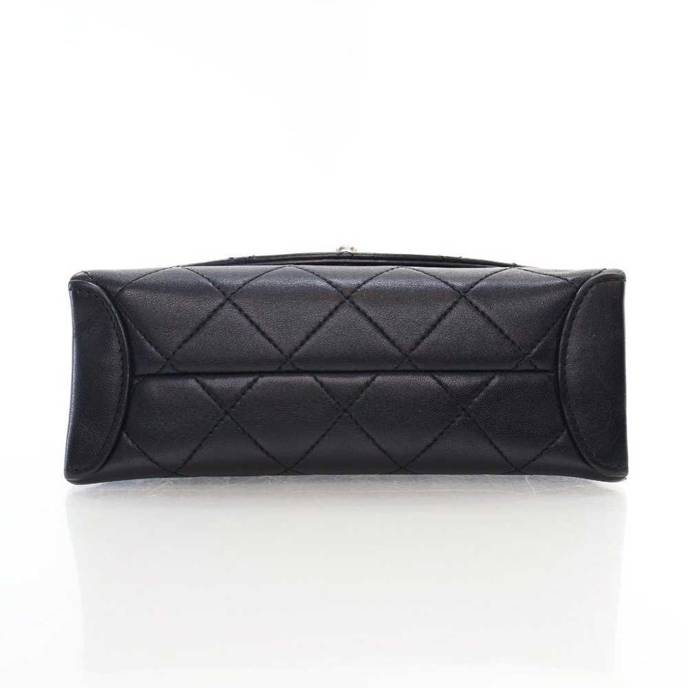 Chanel Chanel Seasonal Top Handle Flap Black Calf… - image 9