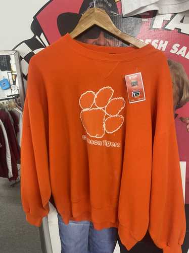 Vintage Orange clemson long sleeve