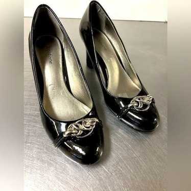 Vintage Liz Claiborne 9.5 Janay Pumps Patent Leat… - image 1