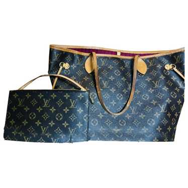 Louis Vuitton Neverfull leather tote