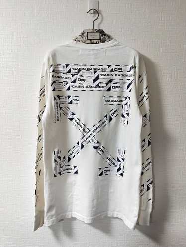 Off-White Airport Tape L/S Tee - image 1