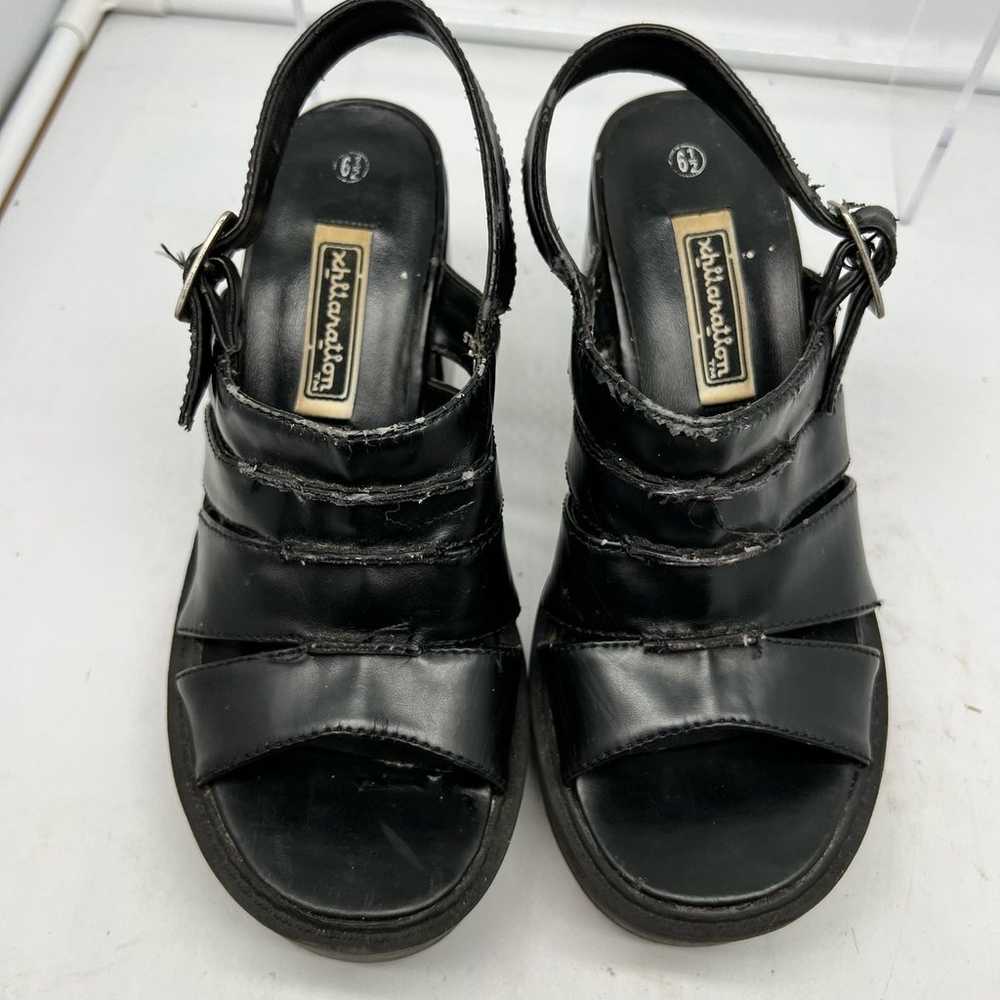 Xhilaration Shoes Womens 6.5 Vintage Chunky Platf… - image 4