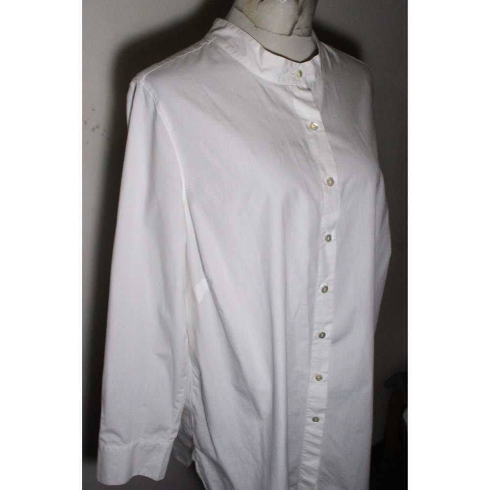 Vintage Elegant Fitted White Long Sleeve Button F… - image 3