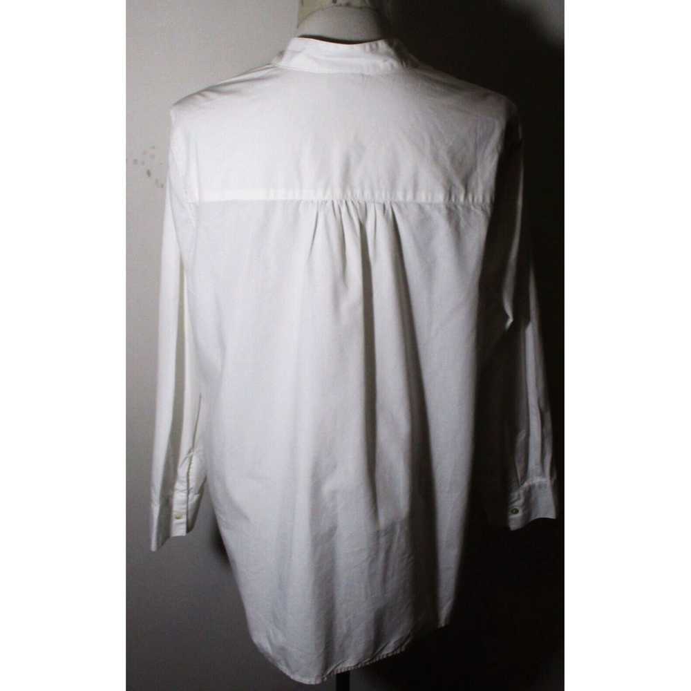 Vintage Elegant Fitted White Long Sleeve Button F… - image 5