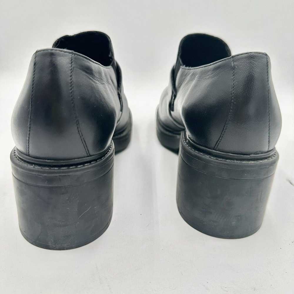 Vintage 90's Y2K Cloud9 Chunky Platform Black Buc… - image 3