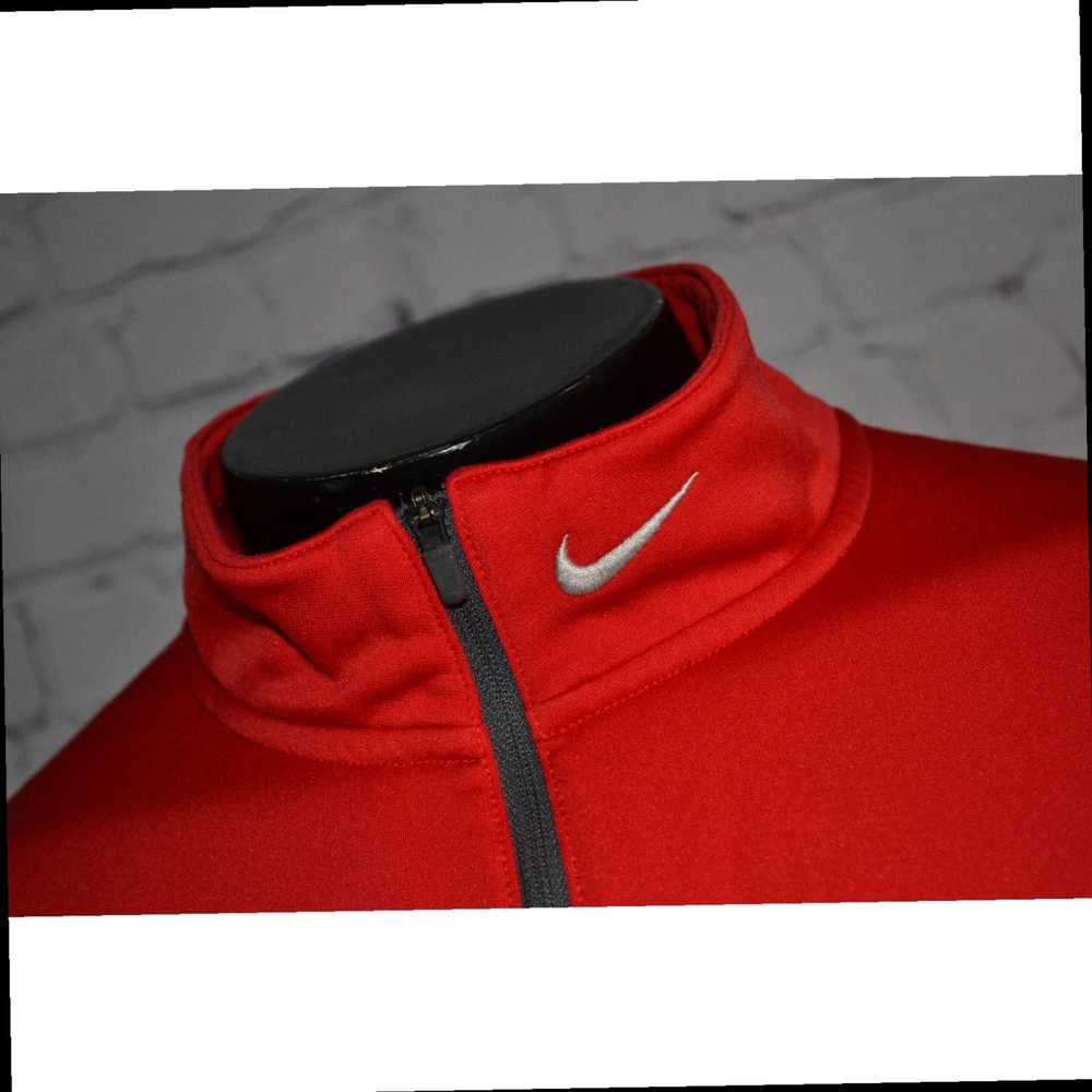 Nike Mens XL Red Therma-Fit Tour Performance Quar… - image 3