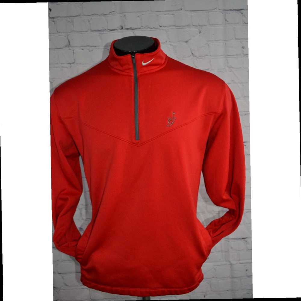 Nike Mens XL Red Therma-Fit Tour Performance Quar… - image 5