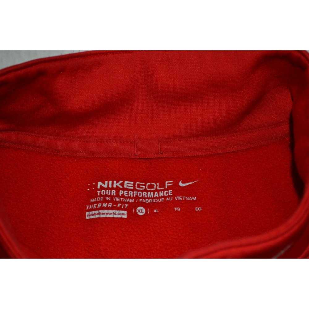 Nike Mens XL Red Therma-Fit Tour Performance Quar… - image 6