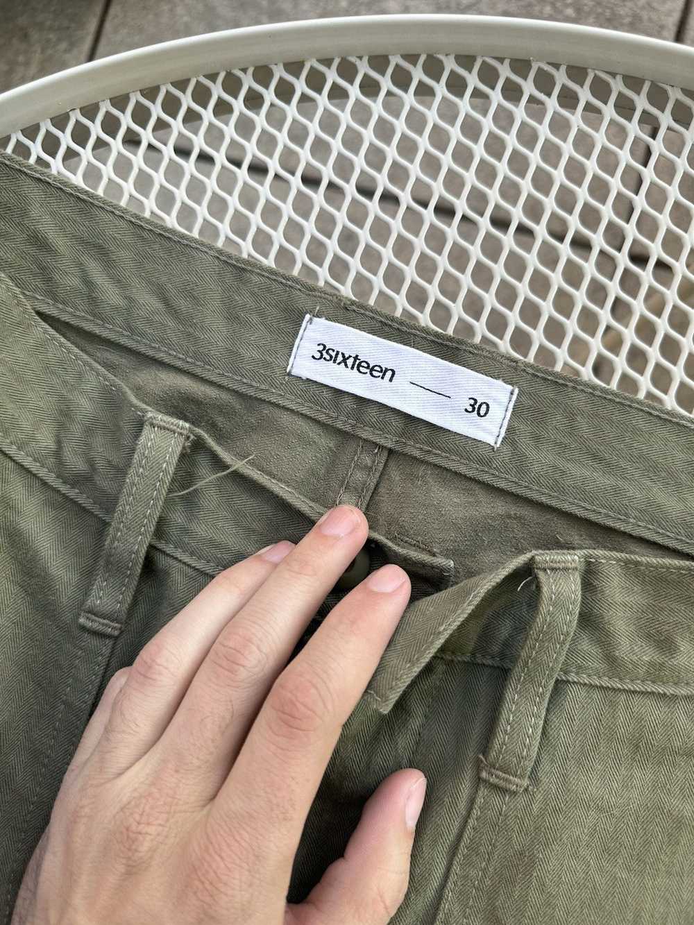 3sixteen Olive HBT Fatigue Pants 30 - image 4