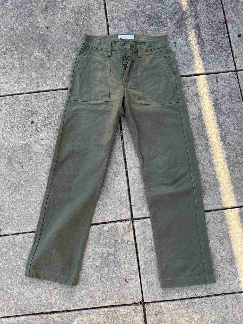 3sixteen Olive HBT Fatigue Pants 30 - image 5