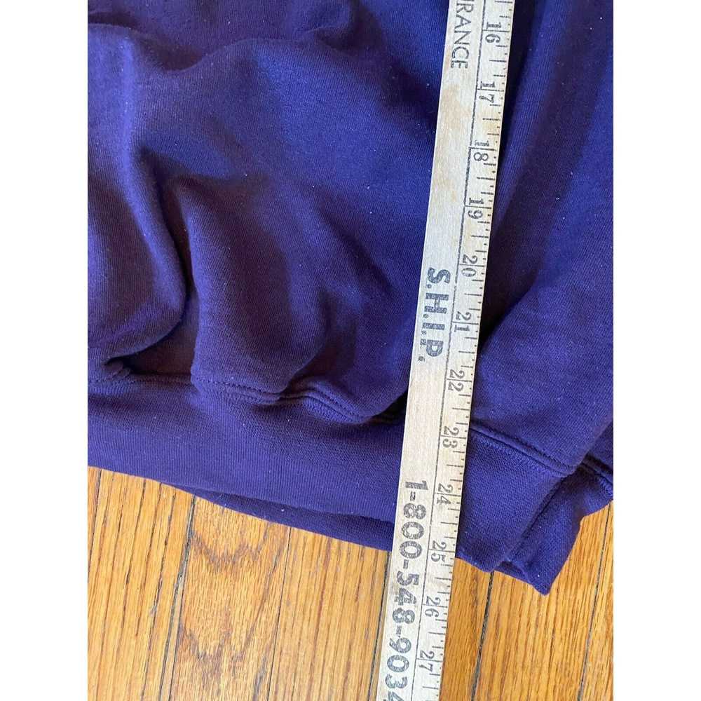 Unbrnd Vtg Top Stitch Sweatshirt Double Collar Wo… - image 9