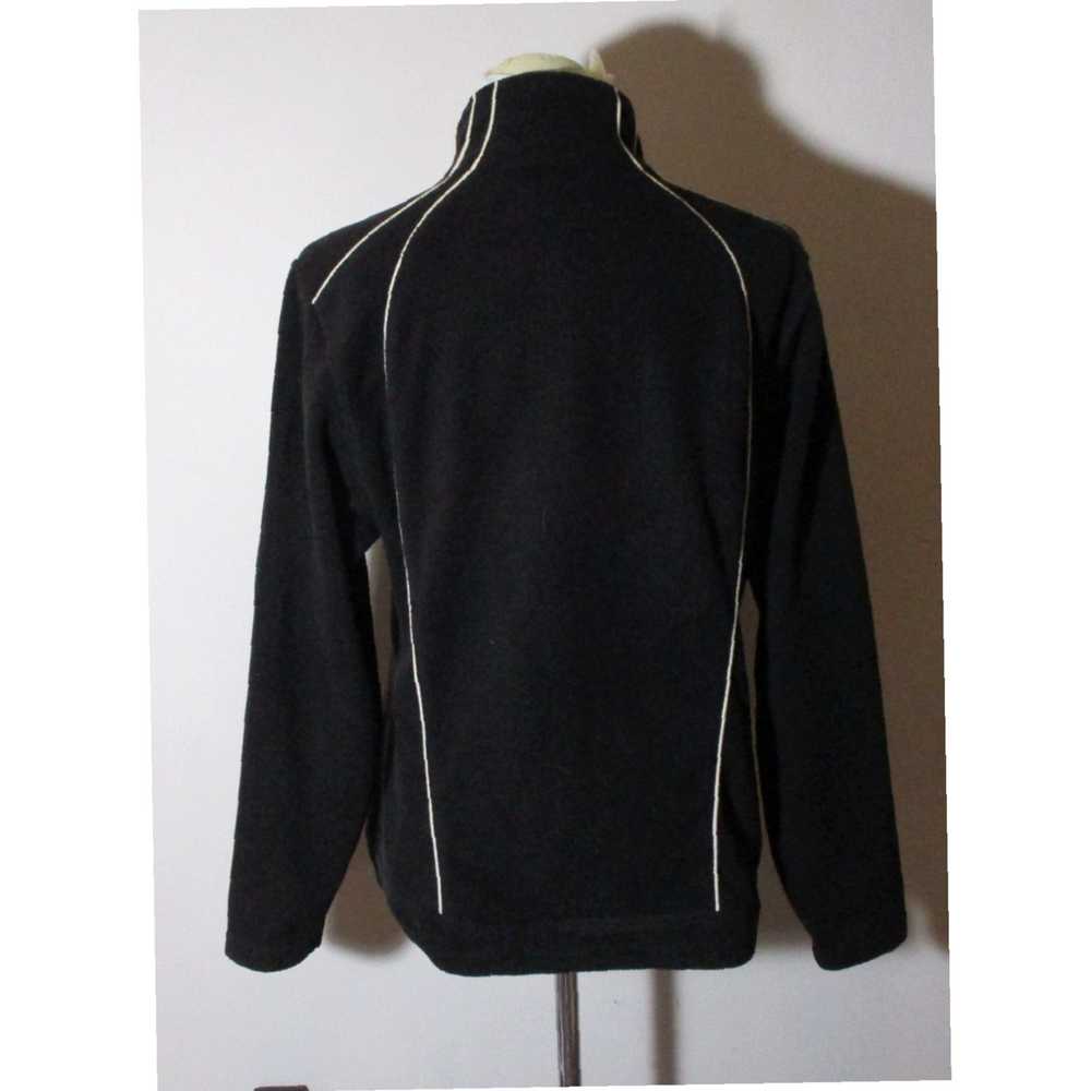 Vintage Black Full Zip Fleece Jacket for Women in… - image 5