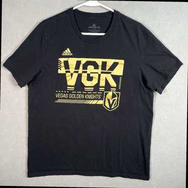 Adidas Vegas Golden Knights Black Adult Large Men… - image 1