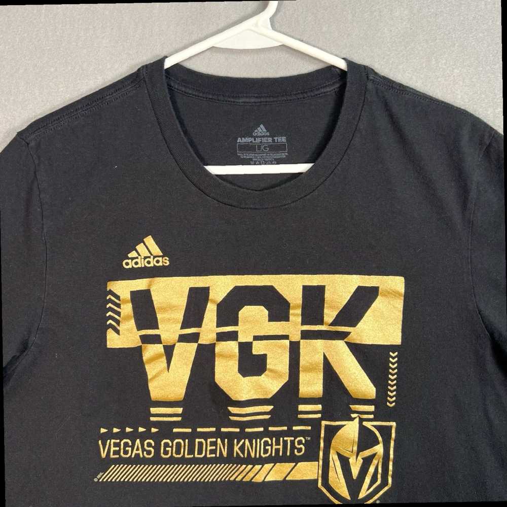 Adidas Vegas Golden Knights Black Adult Large Men… - image 4