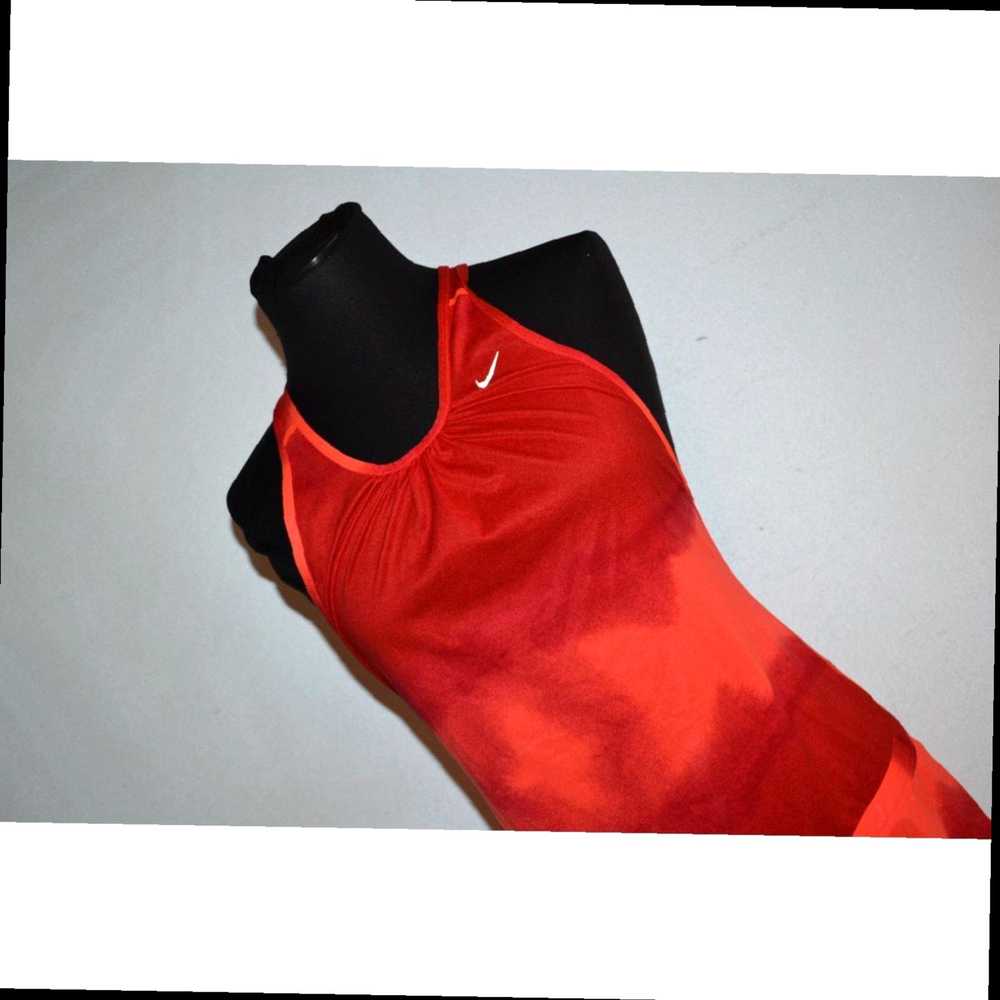 Nike Premium Red Orange Polyester Small Size Gym … - image 3