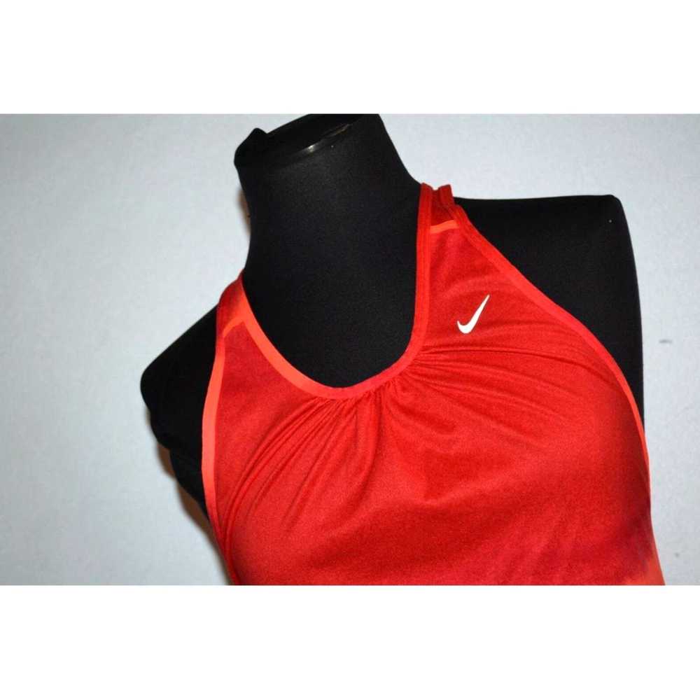 Nike Premium Red Orange Polyester Small Size Gym … - image 4