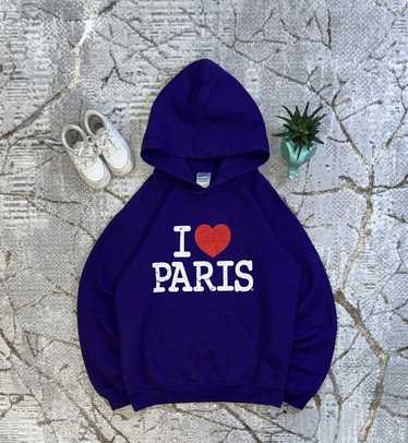 I Love Ny × Streetwear × Vintage I LOVE PARIS ❤️ … - image 1