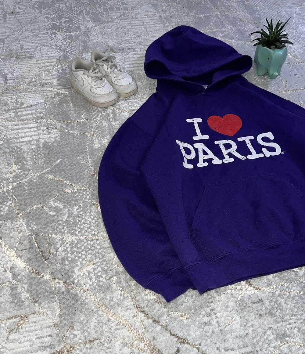 I Love Ny × Streetwear × Vintage I LOVE PARIS ❤️ … - image 3