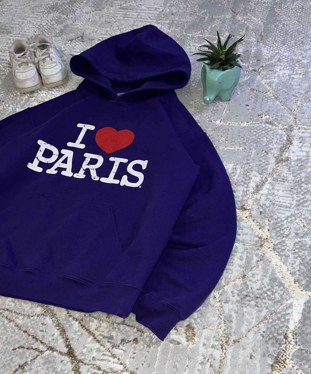 I Love Ny × Streetwear × Vintage I LOVE PARIS ❤️ … - image 4