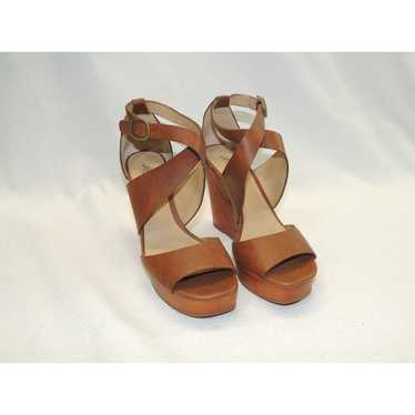 Lucky Brand Lydell Wooden Y2K Platform Strappy Boh