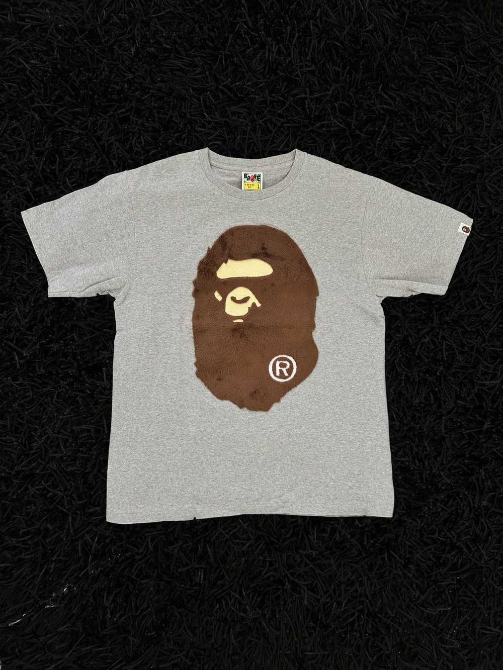 Bape Fur Big Ape Head Tee - image 1