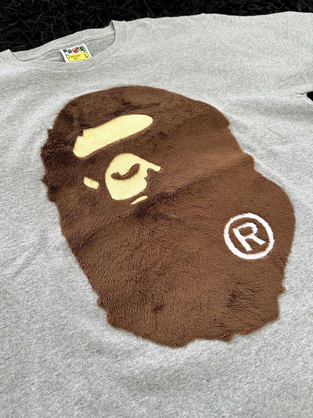 Bape Fur Big Ape Head Tee - image 3