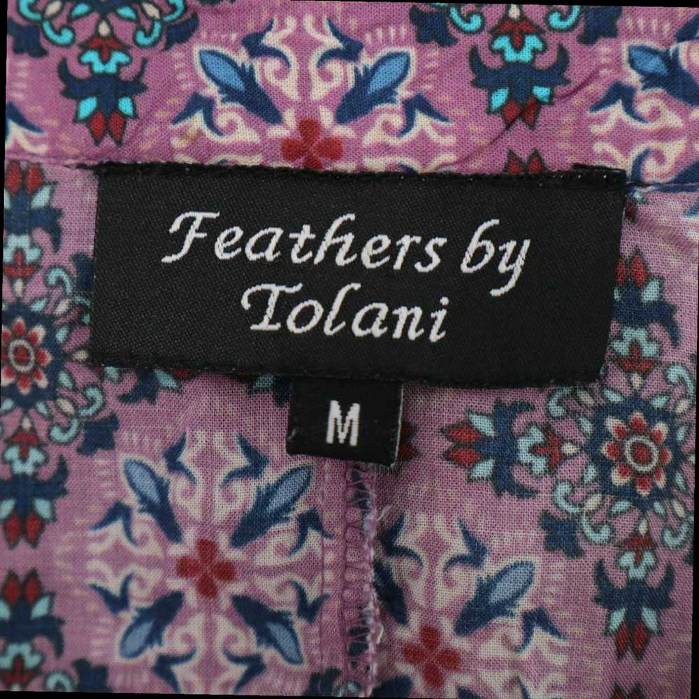 Iolani Womens Medium Pink Turquoise Print Modal B… - image 4