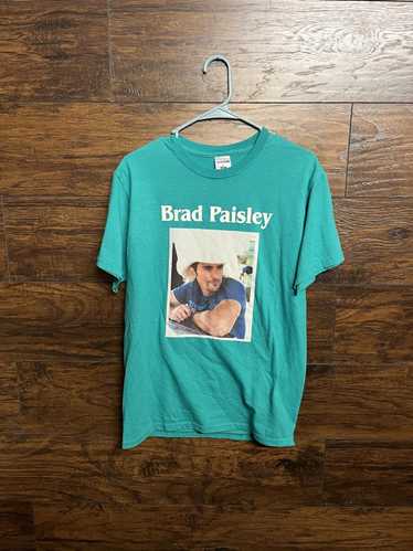 Designer Vintage Brad Paisley T-shirt - Polaroid … - image 1