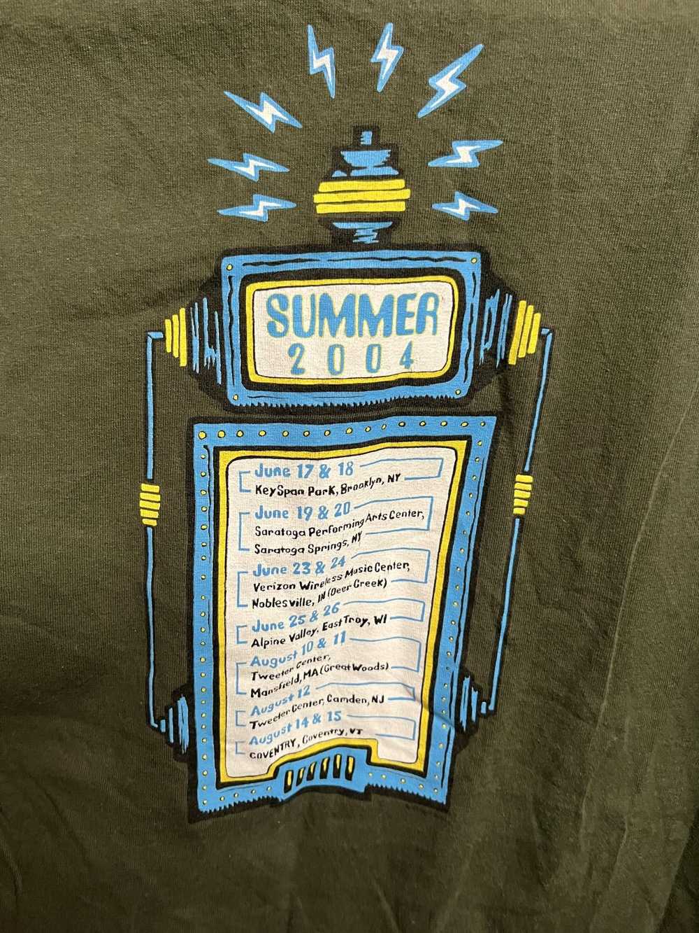 Designer Vintage Phish T-shirt - Phish Tour Summe… - image 5