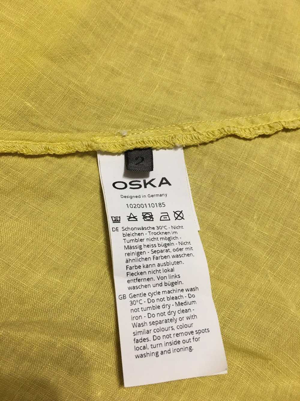 Avant Garde × Designer × Luxury OSKA Linen Yellow… - image 8