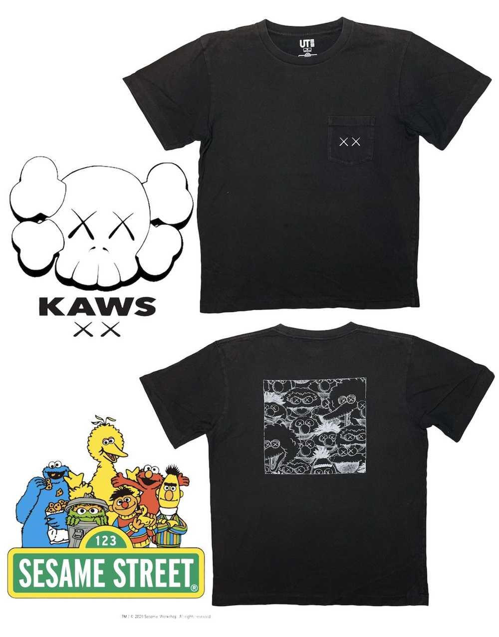 Kaws × Streetwear × Vintage Vintage Kaws Sesame S… - image 1