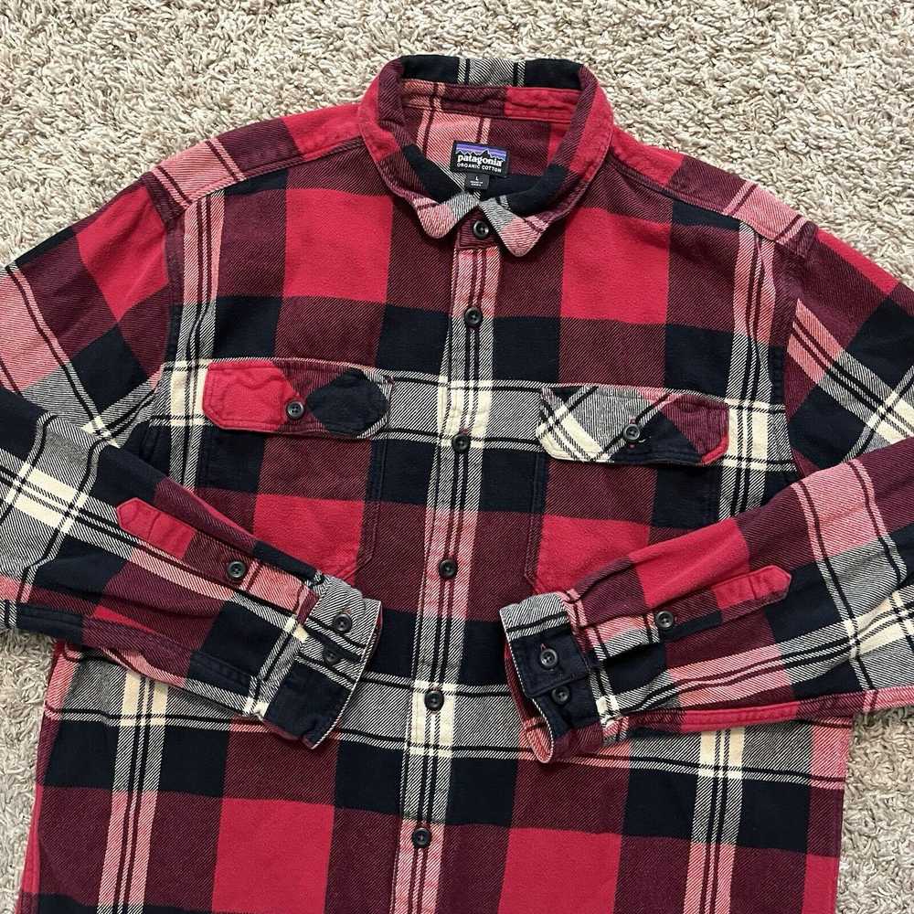 Patagonia × Streetwear Fjord Flannel Plaid Organi… - image 1