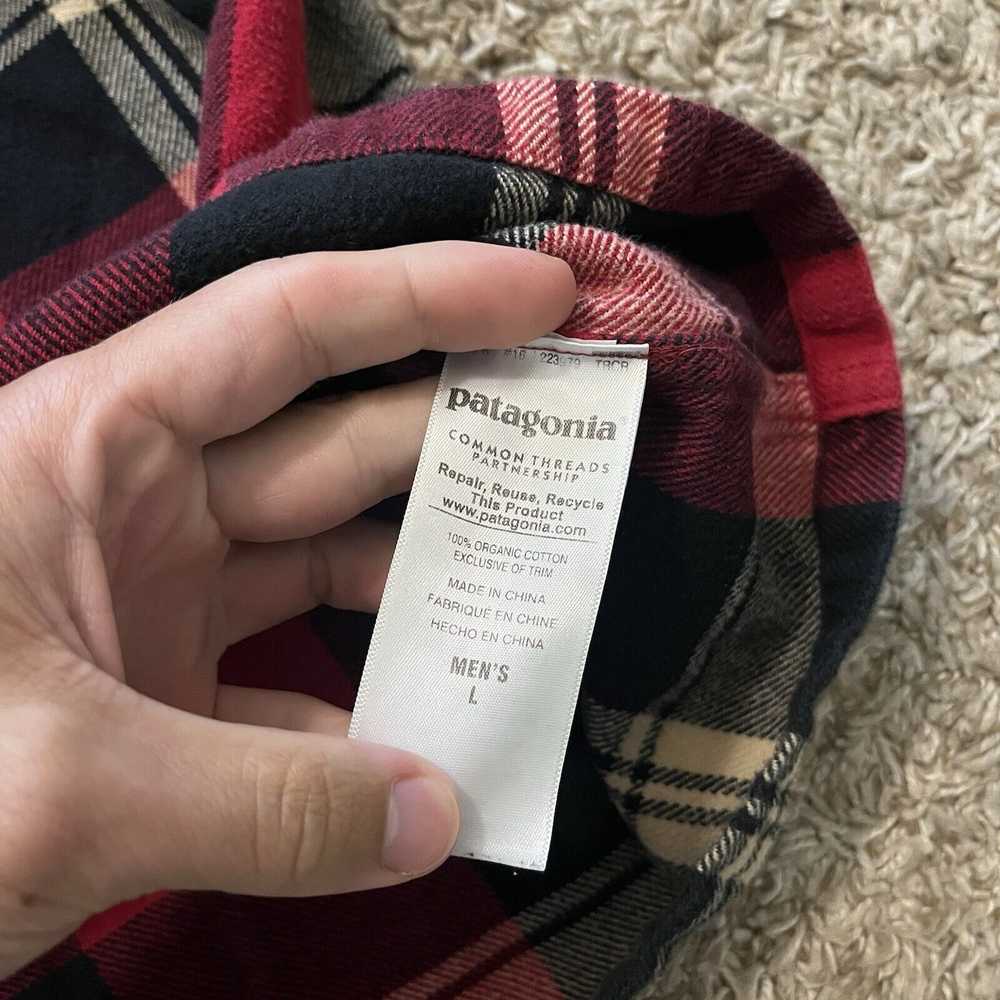 Patagonia × Streetwear Fjord Flannel Plaid Organi… - image 4