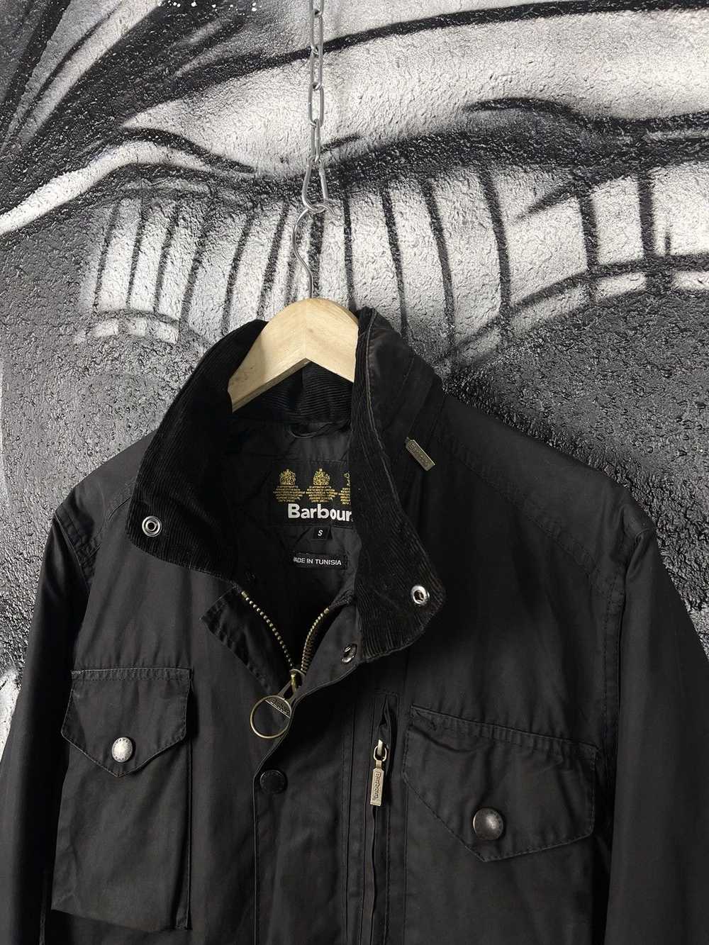 Barbour × Vintage Barbour Sapper Waxed Jacket Men… - image 2