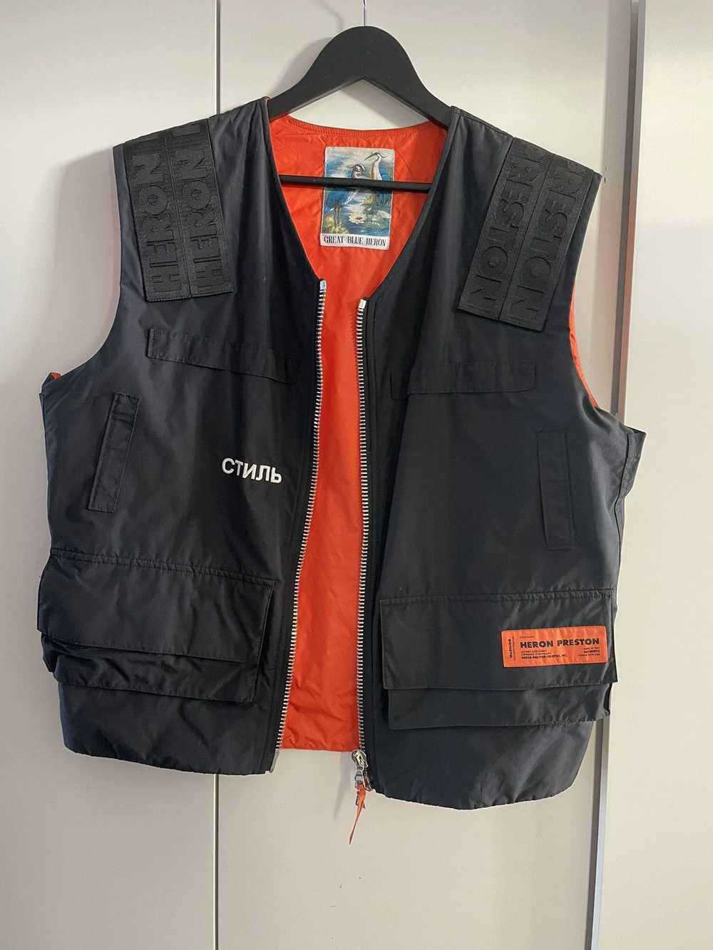 Heron Preston Heron Preston CTNMB Multipockets Ve… - image 3