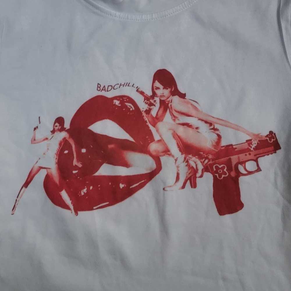 Vintage ELIZABETH HURLEY Austin Powers SHIRT WOME… - image 7