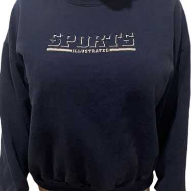 Mens store vintage 90s Sports Illustrated script logo sweatshirt (L 27’ W 24.5’)