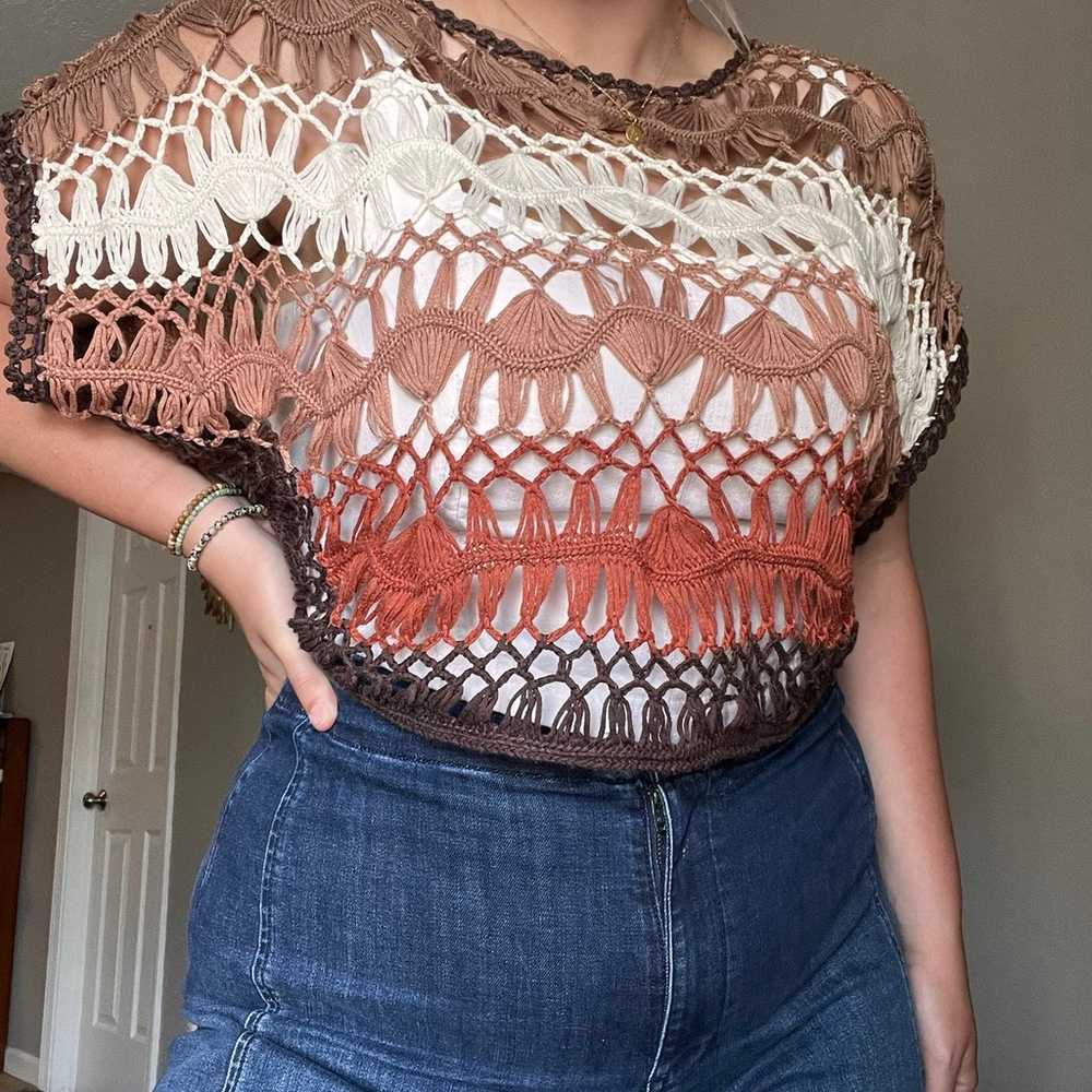 Vintage Crochet top - image 1