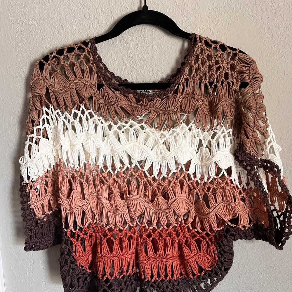 Vintage Crochet top - image 5