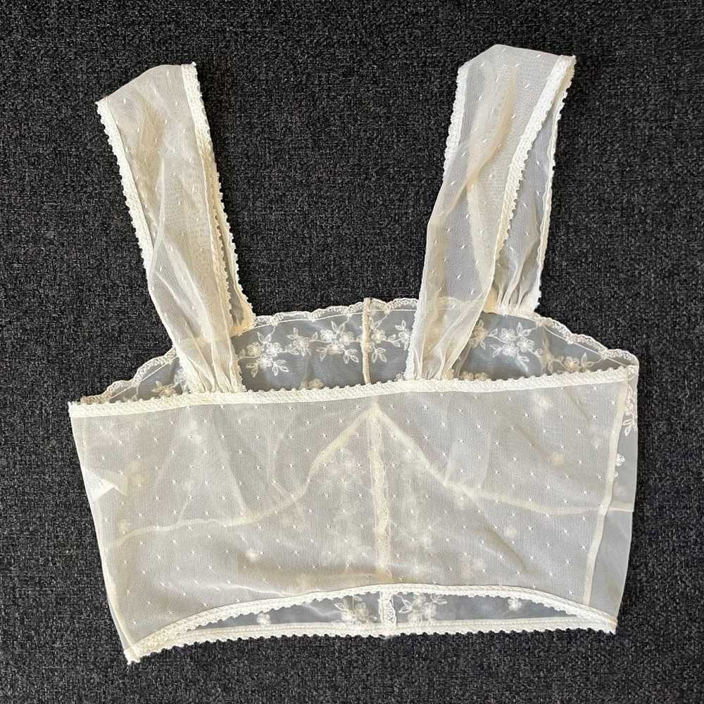 Vintage Lucie Ann II Sheer Lingerie Top Style 7279 - image 10