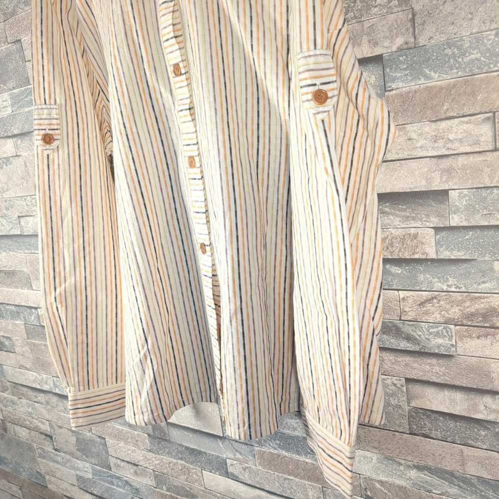 Long-sleeve striped shirt, 100% cotton, cute and … - image 4