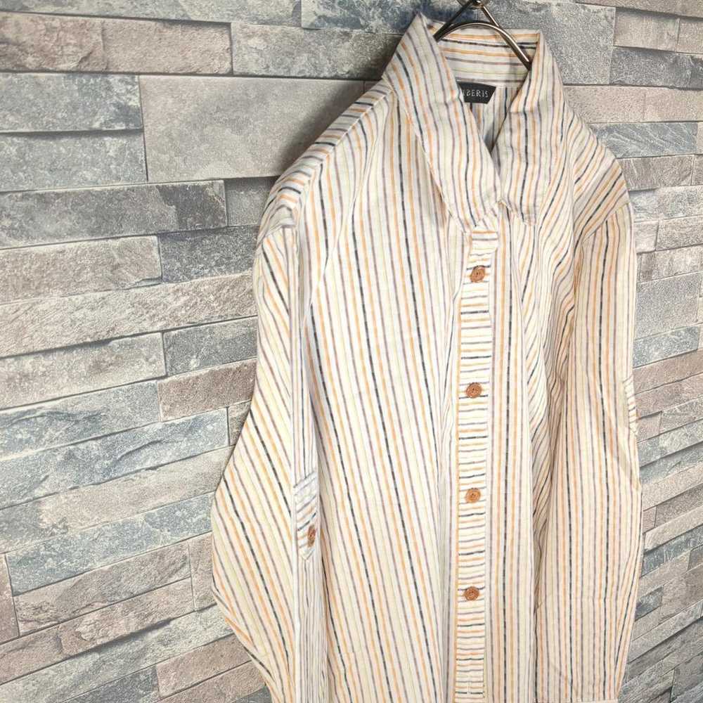 Long-sleeve striped shirt, 100% cotton, cute and … - image 5