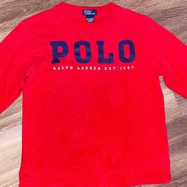 Ralph Lauren long sleeve polo shirts