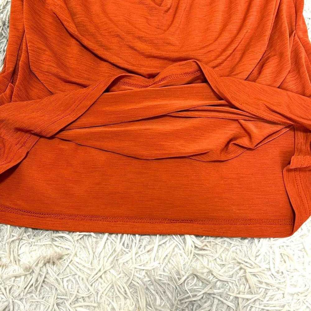 【CLOSE-UP】Sleeveless Shirt F Size Orange - image 5