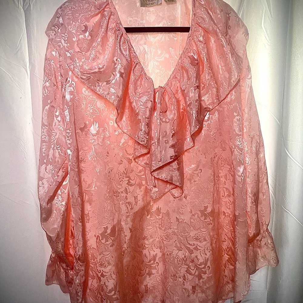 Victoria’s Secret Vintage Coquette Poet Blouse - image 1